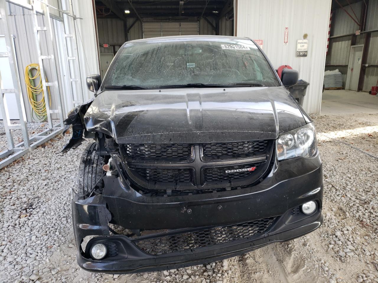 2018 Dodge Caravan VIN 2C4RDGBG6JR153617 Copart auction photo, front end damage thumbnail 5