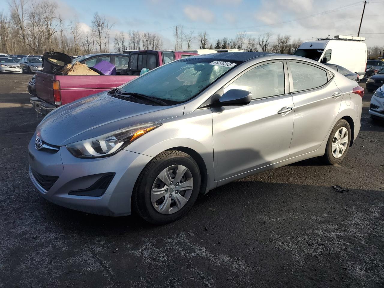 2016 Hyundai Elantra VIN 5NPDH4AE3GH685295
