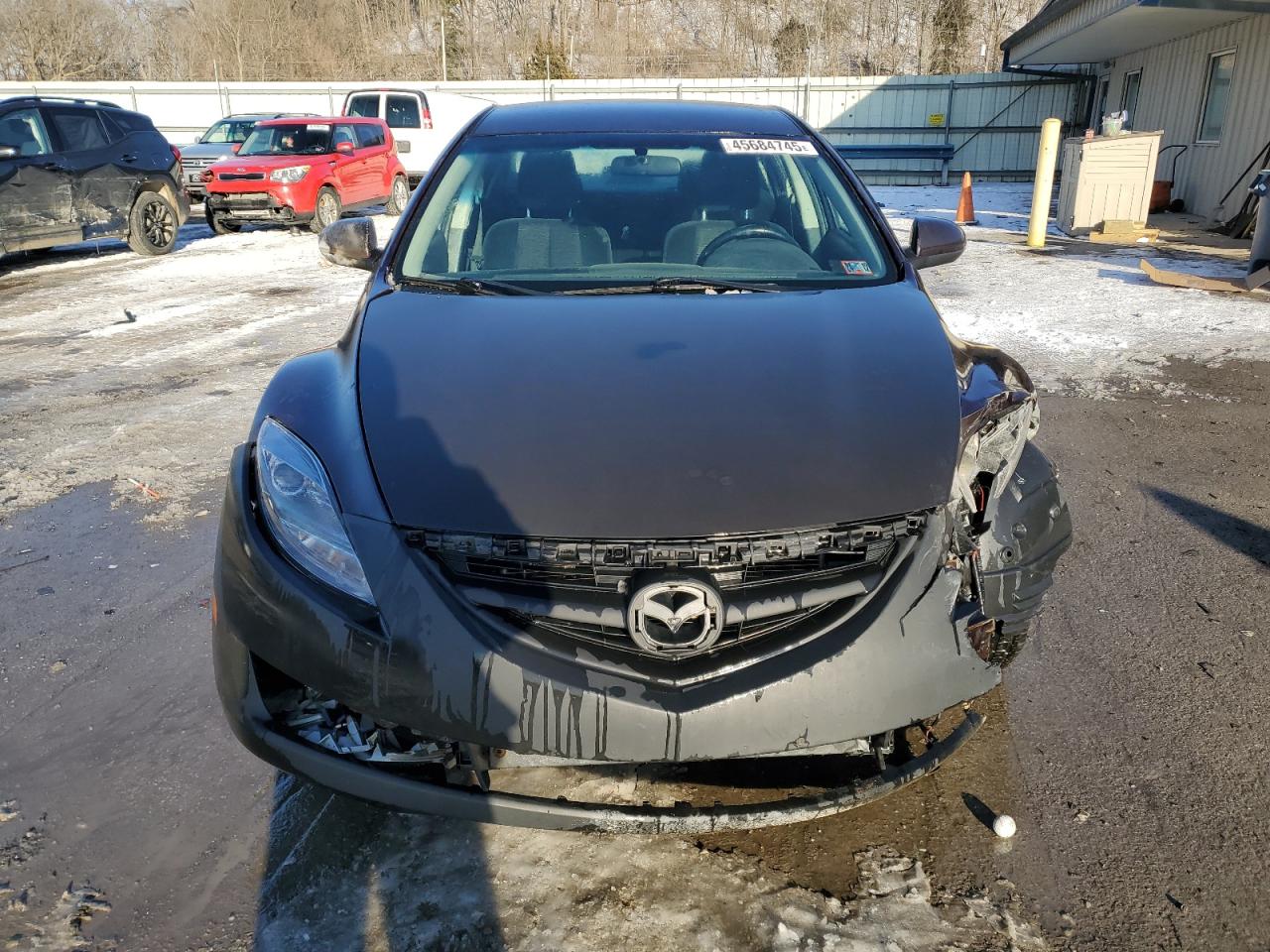 2010 Mazda 6 VIN 1YVHZ8CH9A5M28186 Copart auction photo, front end damage thumbnail 5