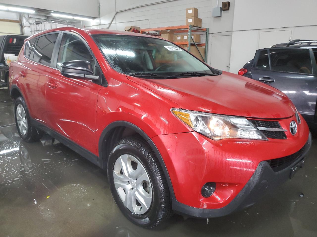 2014 Toyota RAV 4 VIN 2T3BFREV1EW153599 Copart auction photo, rear end / front end damage thumbnail 4