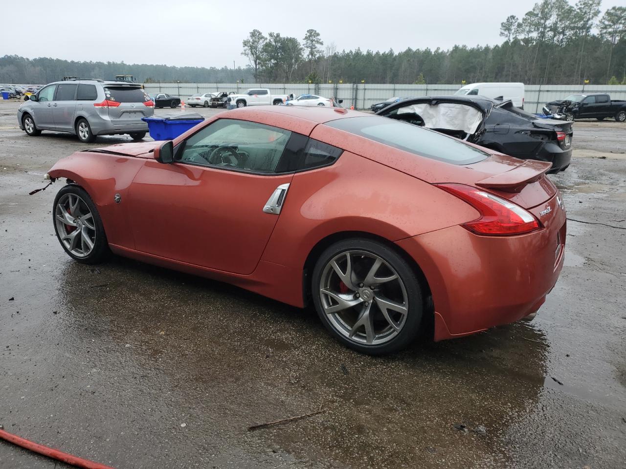 2013 Nissan 370Z VIN JN1AZ4EH8DM381906 Copart auction photo, front end damage thumbnail 2
