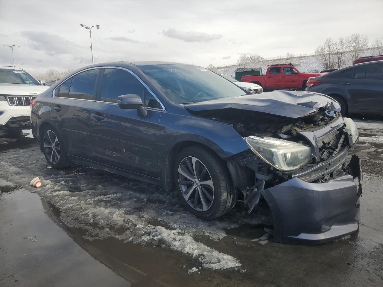 2015 Subaru Legacy VIN 4S3BNEN64F3042229 Copart auction photo, front end damage thumbnail 4