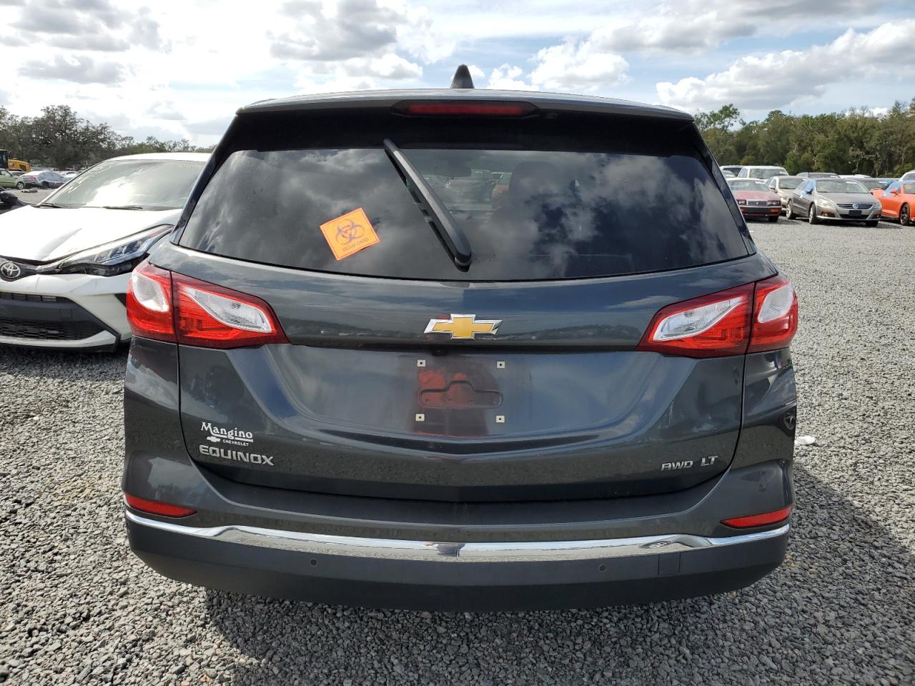 2021 Chevrolet Equinox VIN 3GNAXUEV2ML377196 Copart auction photo, water/flood damage thumbnail 6