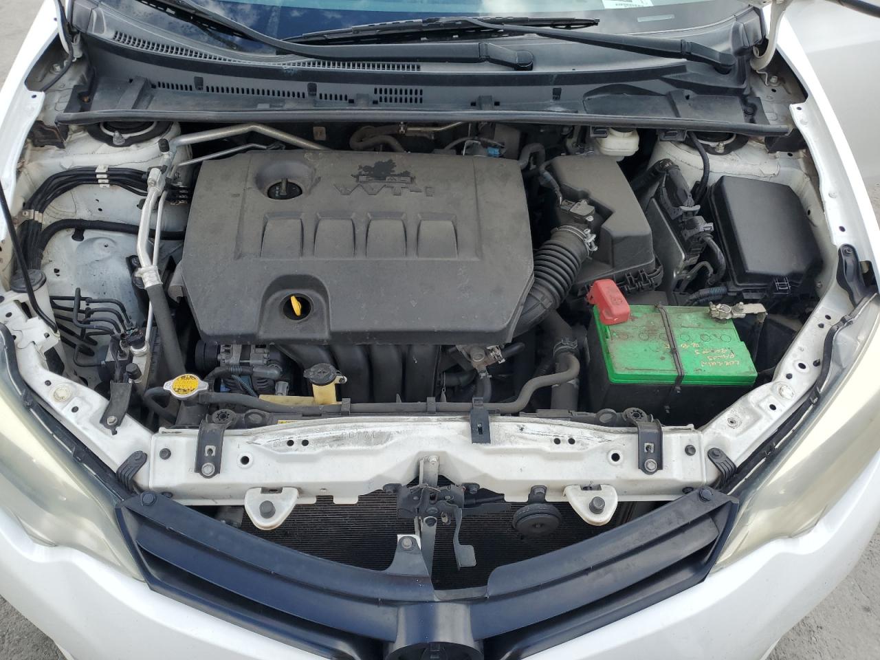 2014 Toyota Corolla VIN 5YFBURHE1EP126334 Copart auction photo, rear end damage thumbnail 11