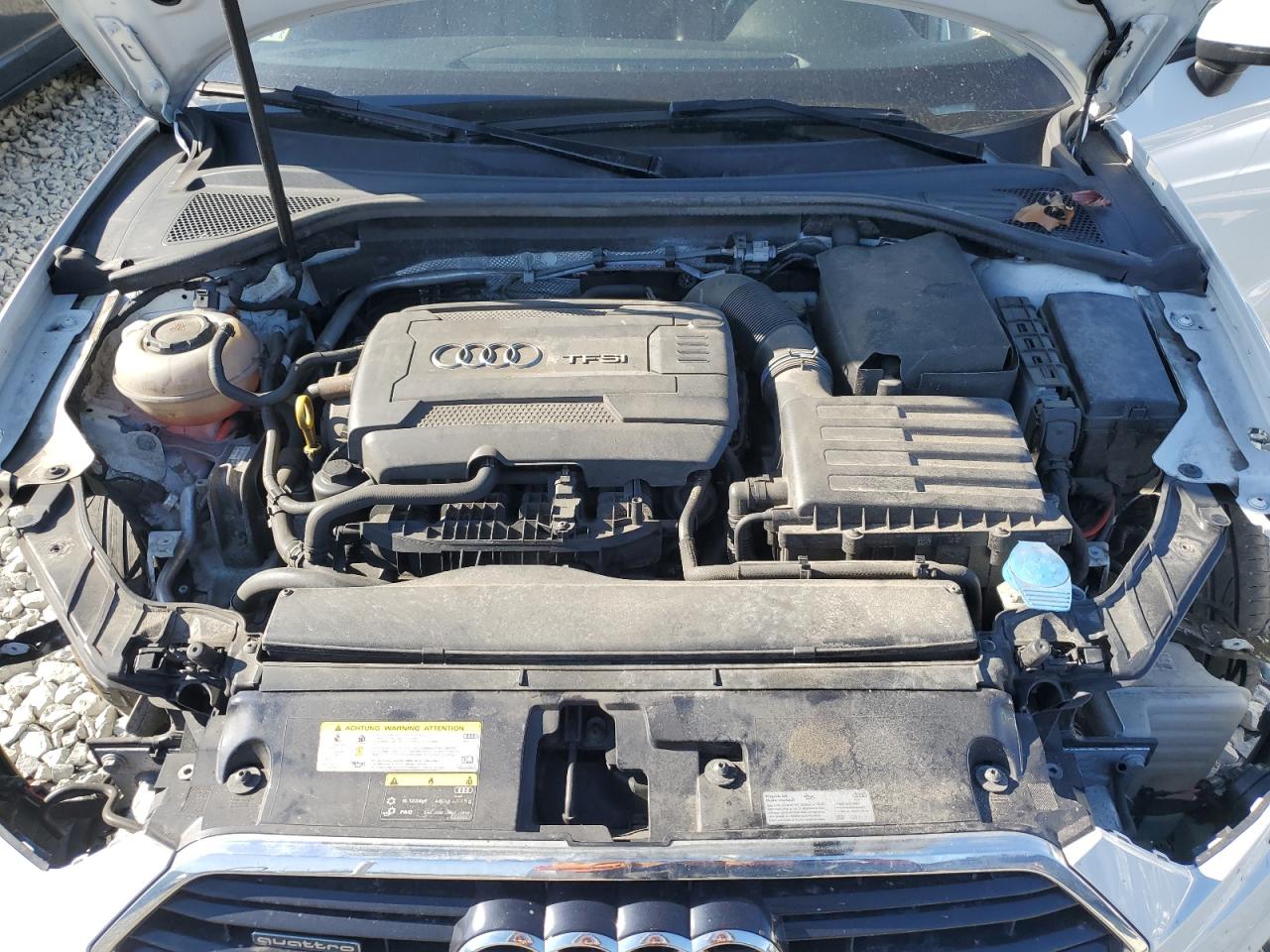 2018 Audi A3 VIN WAUB8GFF8J1044293 Copart auction photo, front end damage thumbnail 11