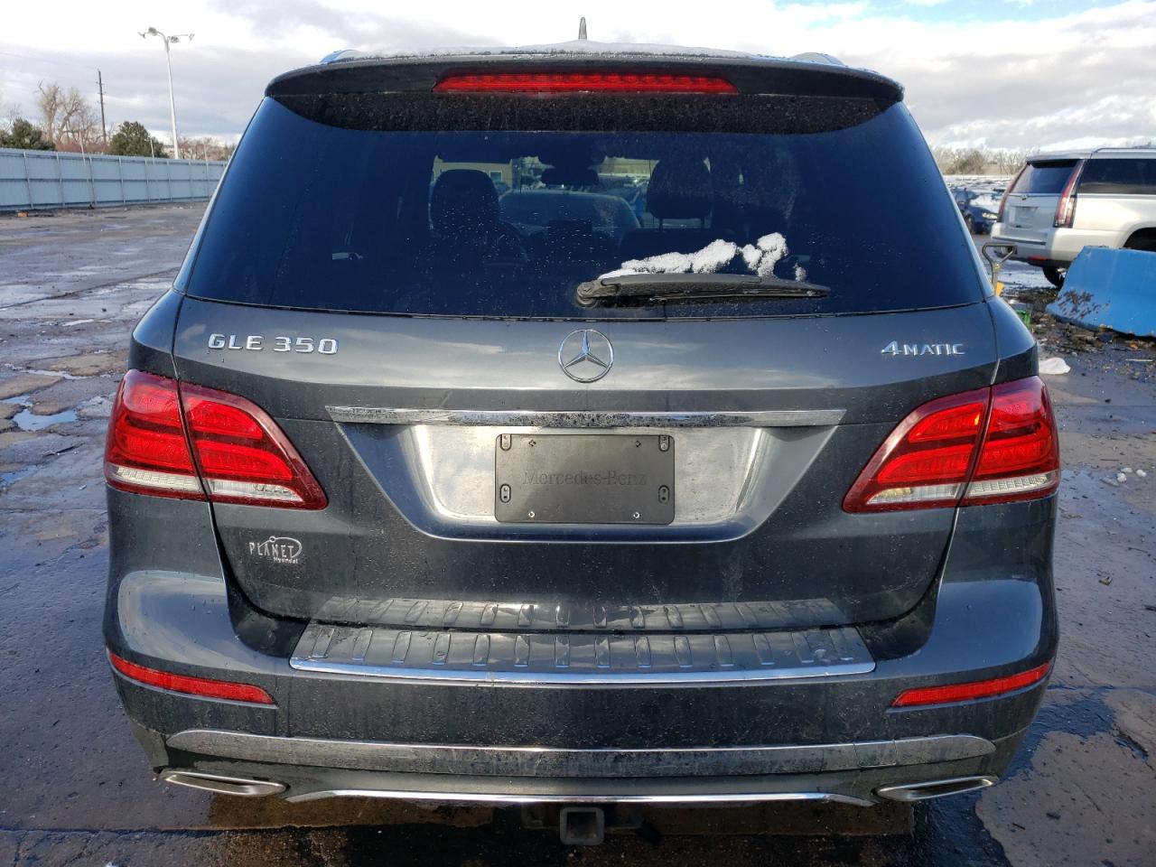 2016 Mercedes-Benz GLE VIN 4JGDA5HB3GA781176 Copart auction photo, front end / minor dent/scratches damage thumbnail 6