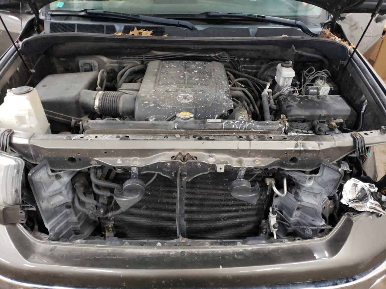 2012 Toyota Tundra VIN 5TFDW5F10CX258298 Copart auction photo, all over damage thumbnail 11