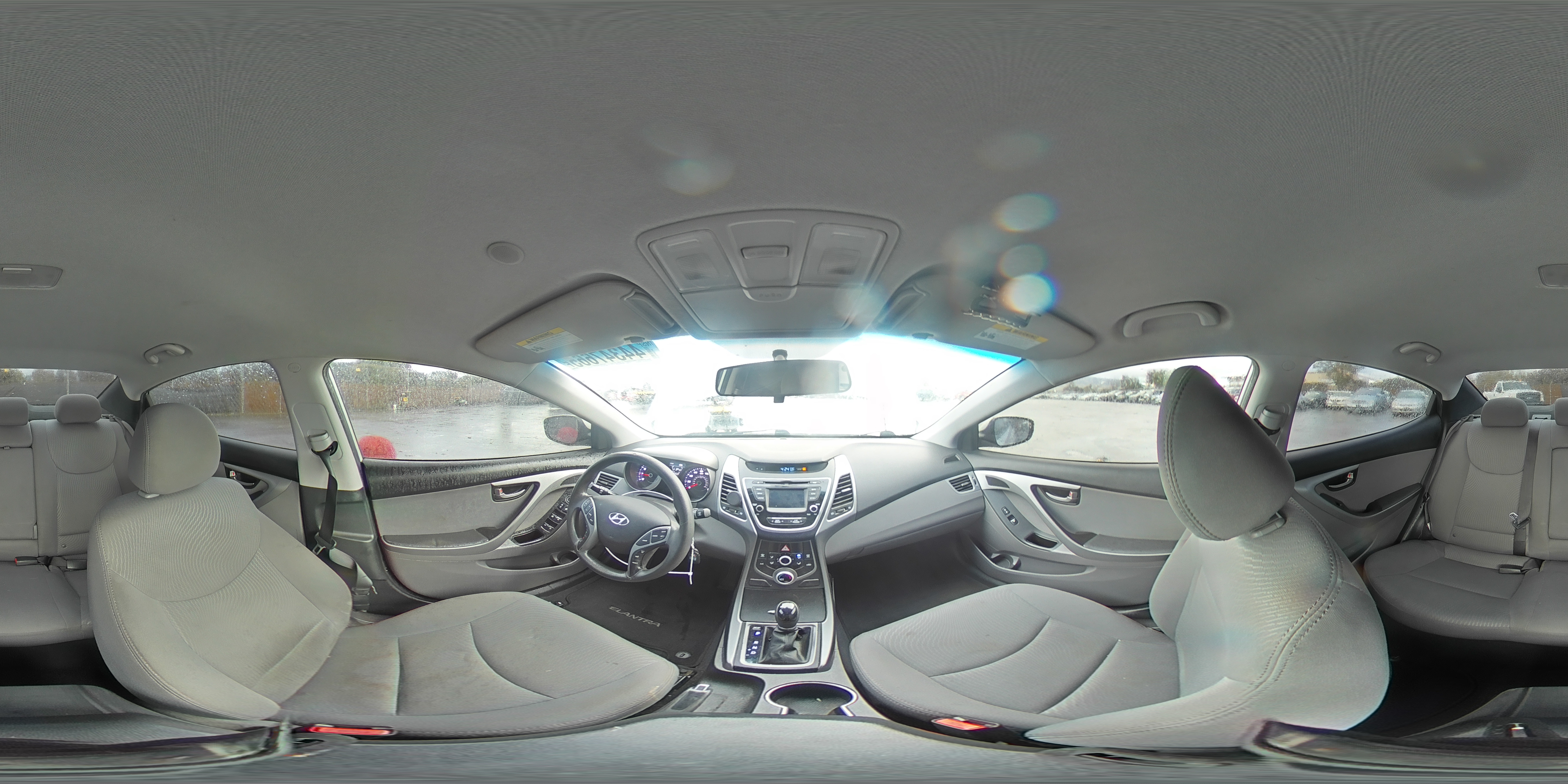 2015 Hyundai Elantra VIN 5NPDH4AE0FH602341 Copart auction photo, water/flood / front end damage thumbnail 13