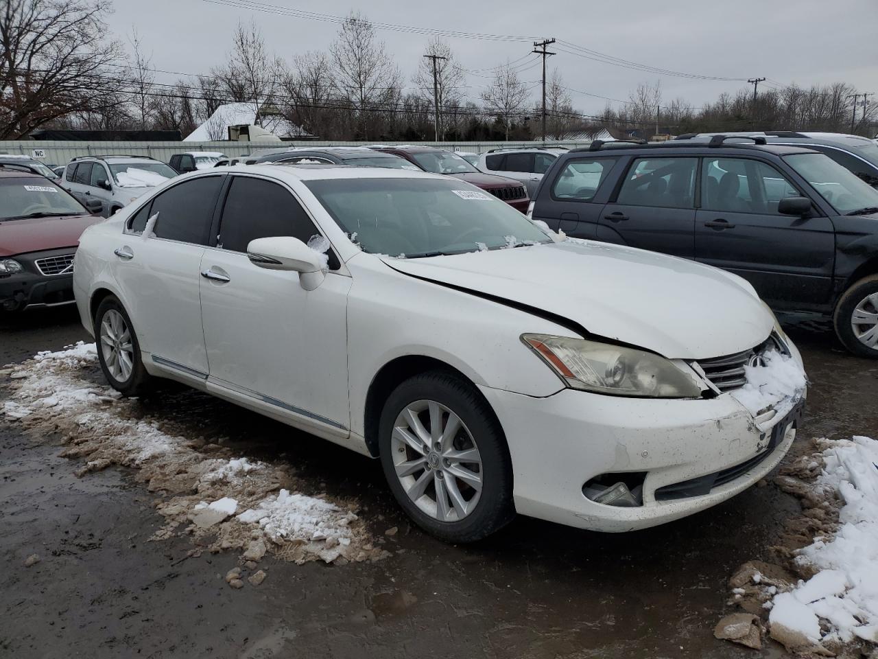 2011 Lexus ES VIN JTHBK1EG4B2446799 Copart auction photo, front end / rear end damage thumbnail 4