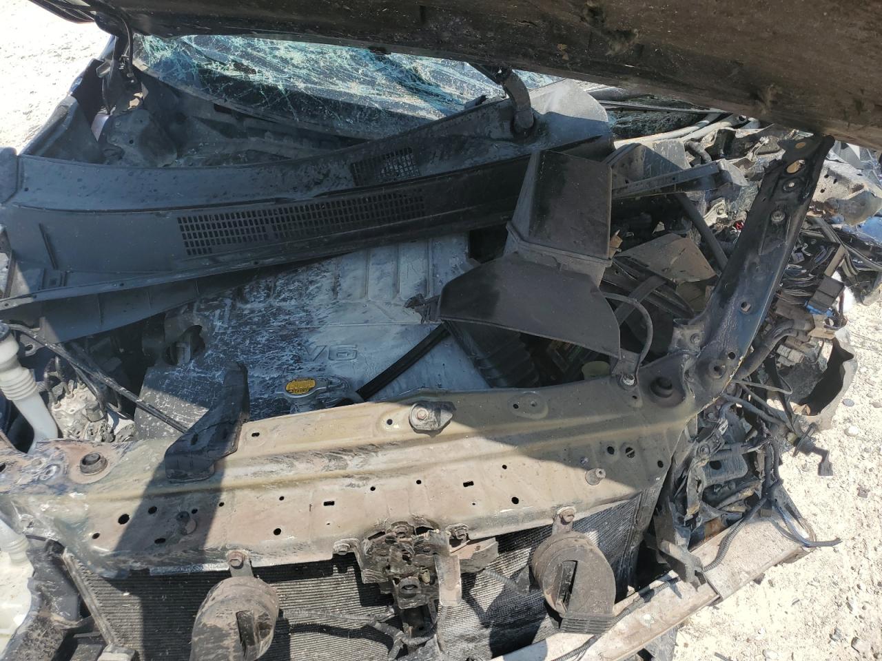 2015 Toyota Highlander VIN 5TDZKRFH1FS059969 Copart auction photo, all over damage thumbnail 13