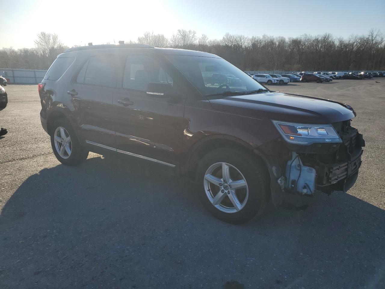 2016 Ford Explorer VIN 1FM5K8D81GGA75446 Copart auction photo, front end damage thumbnail 4