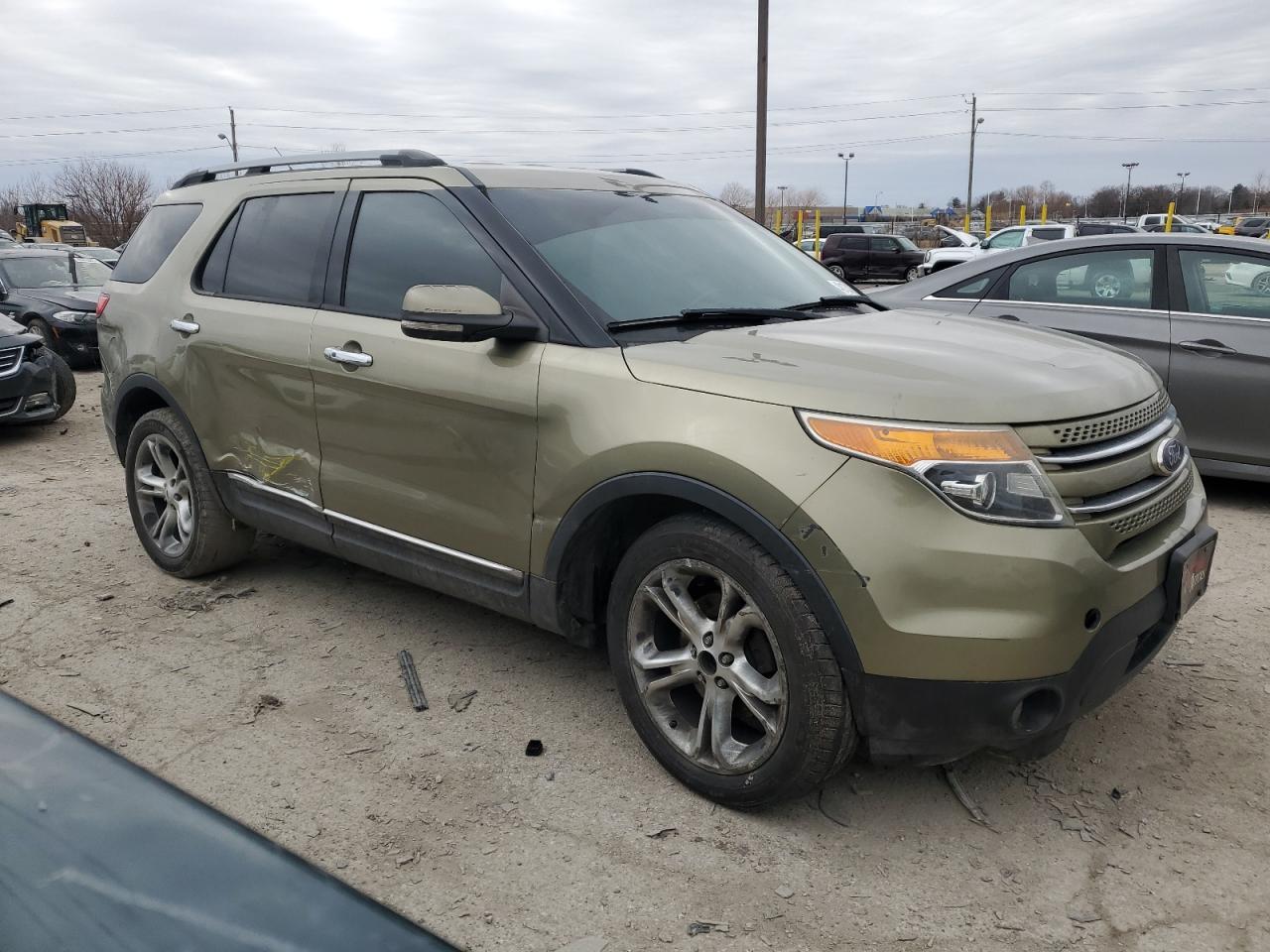 2013 Ford Explorer VIN 1FM5K7F84DGA67425 Copart auction photo, side / mechanical damage thumbnail 4