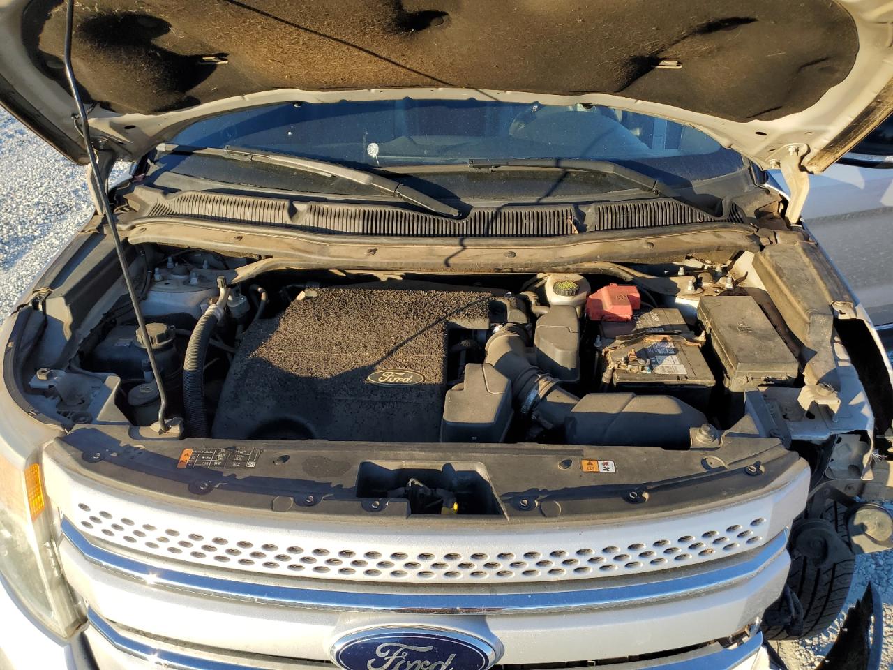 2014 Ford Explorer VIN 1FM5K7D80EGC49434 Copart auction photo, front end / rear end damage thumbnail 12