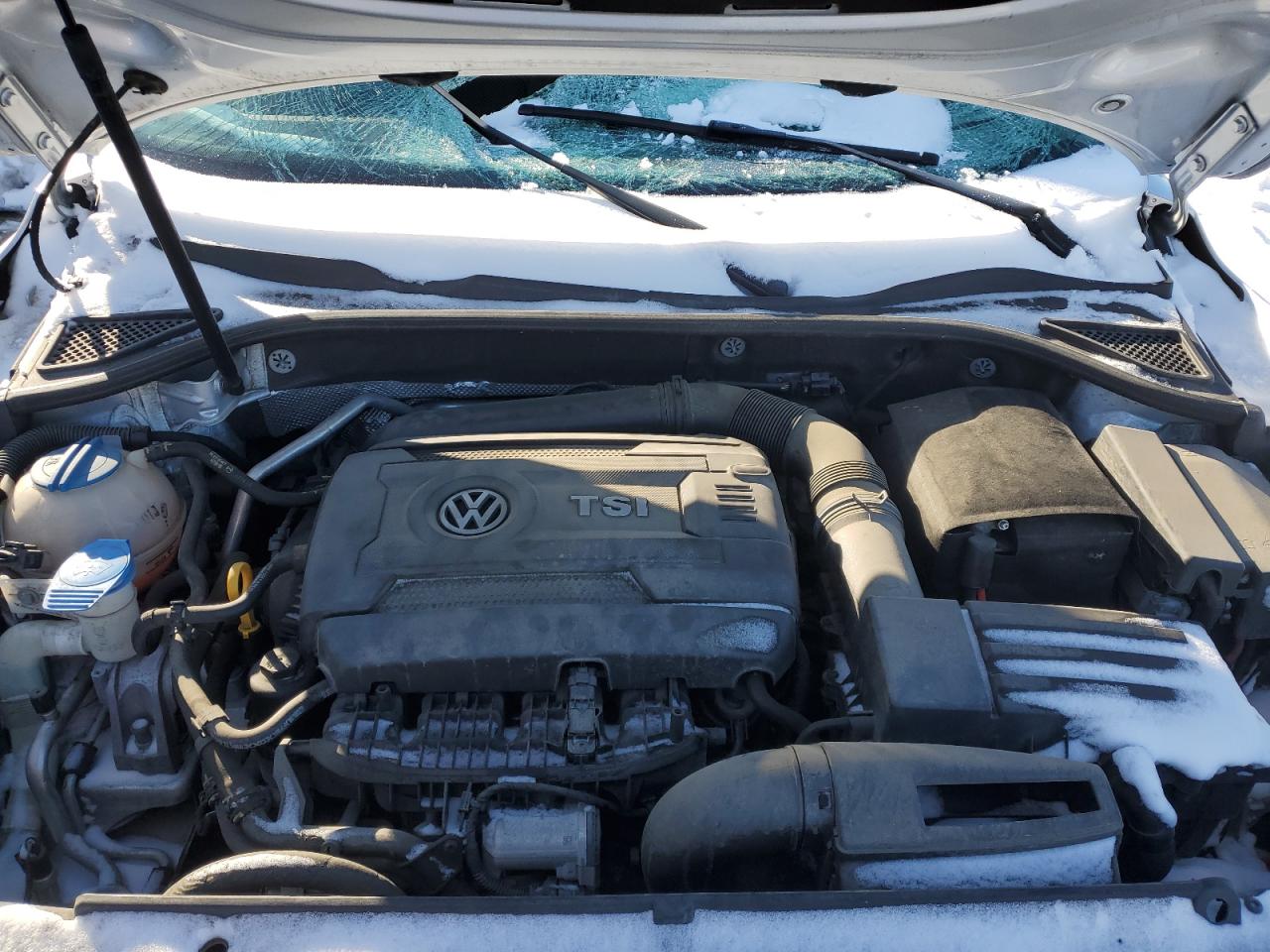2015 Volkswagen Passat VIN 1VWAT7A35FC073334 Copart auction photo, vandalism damage thumbnail 11