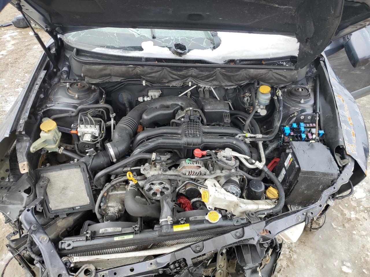 2013 Subaru Outback VIN 4S4BRBKC1D3319408 Copart auction photo, rollover damage thumbnail 11