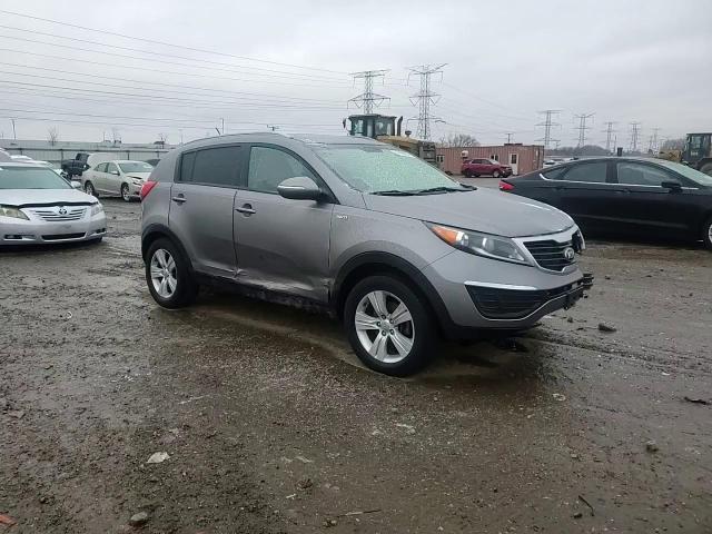 2013 KIA Sportage VIN KNDPBCA27D7442300 Copart auction photo, front end / side damage thumbnail 11