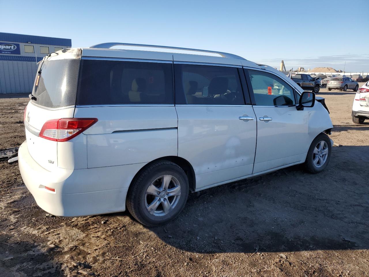 2016 Nissan Quest VIN JN8AE2KP2G9152559 Copart auction photo, all over damage thumbnail 3