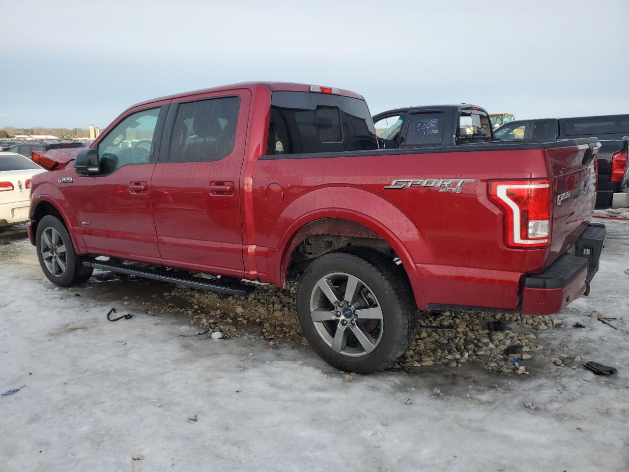 2017 Ford F-150 VIN 1FTEW1EG2HFC12827 Copart auction photo, front end damage thumbnail 2