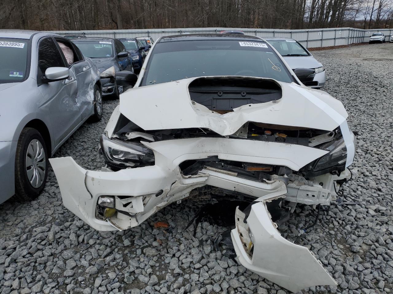 2017 Subaru WRX VIN JF1VA2M62H9805539 Copart auction photo, front end / minor dent/scratches damage thumbnail 5