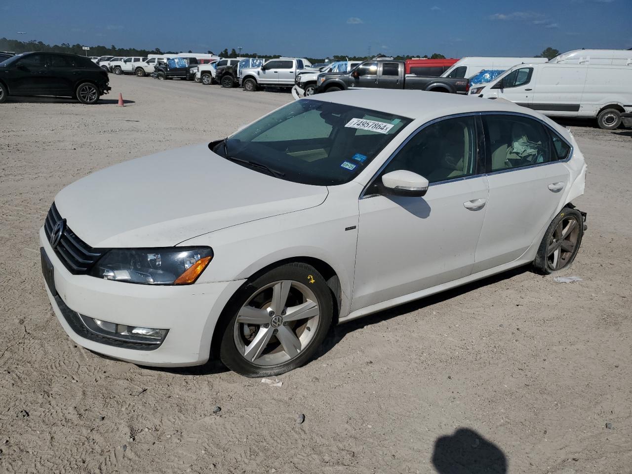 2015 Volkswagen Passat VIN 1VWAS7A32FC112478