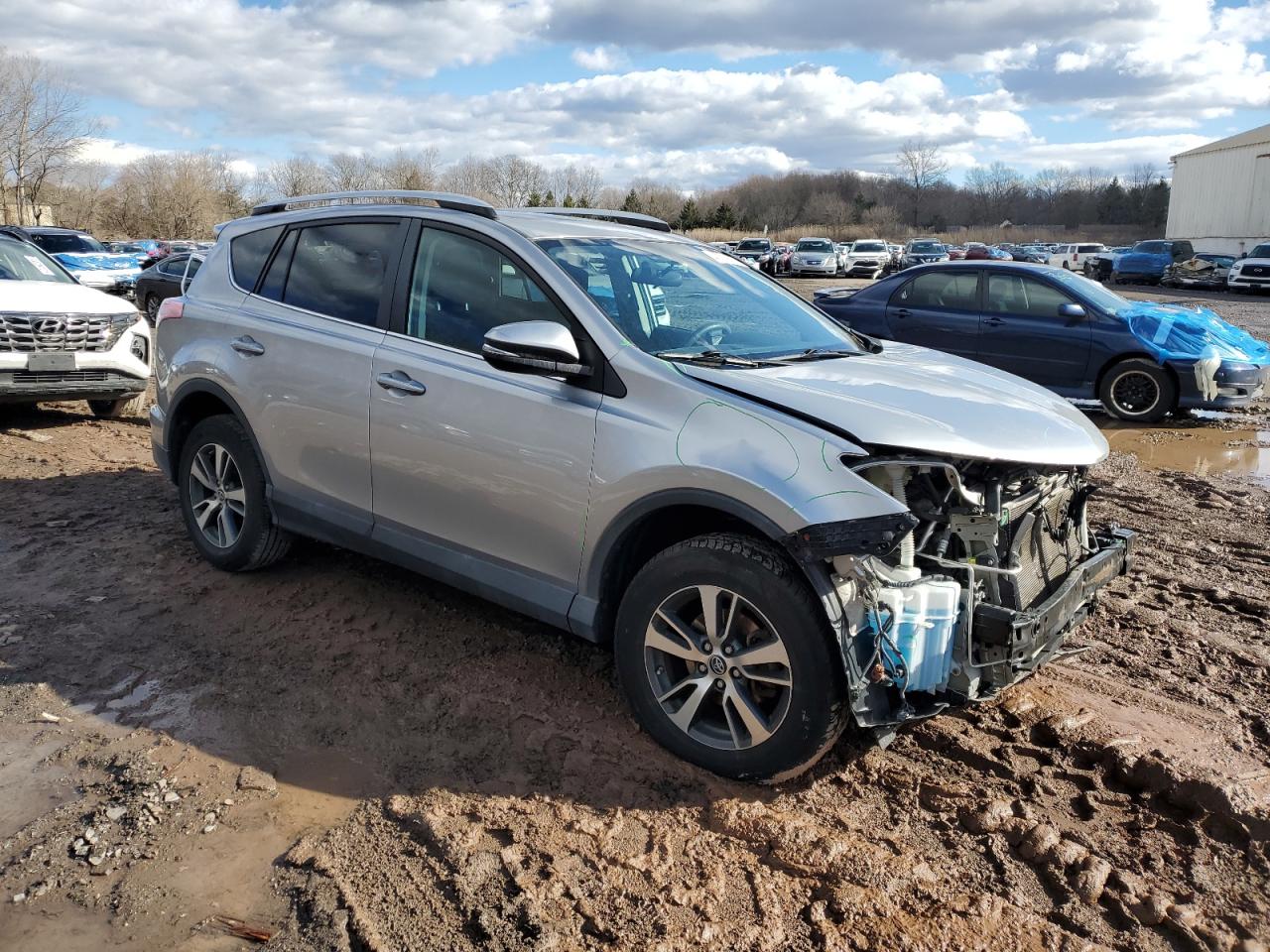 2016 Toyota RAV 4 VIN 2T3RFREVXGW430462 Copart auction photo, front end damage thumbnail 4