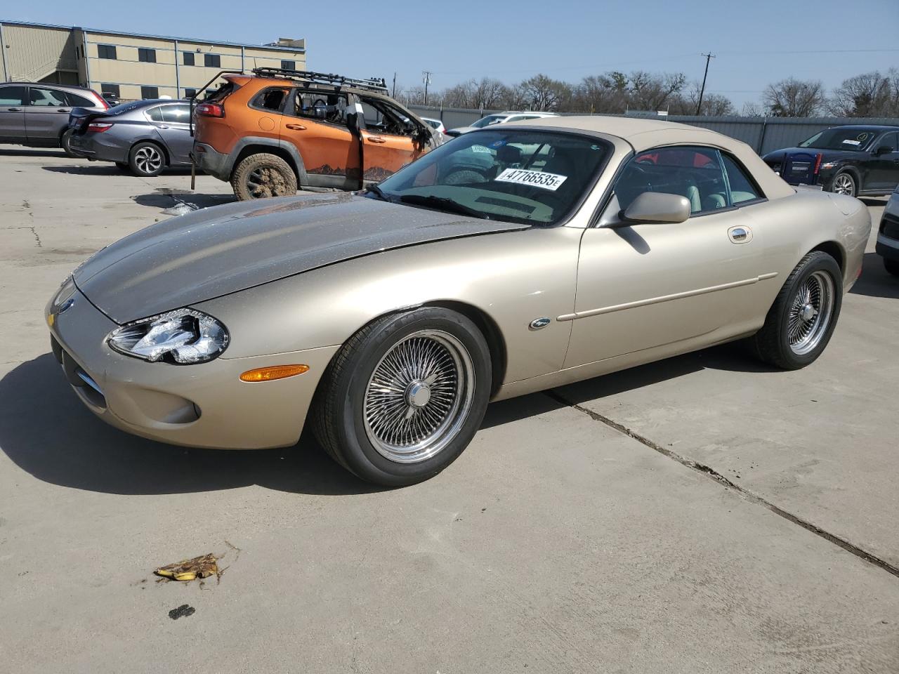 1998 Jaguar XK VIN SAJGX2242WC027750 - Copart auction photo
