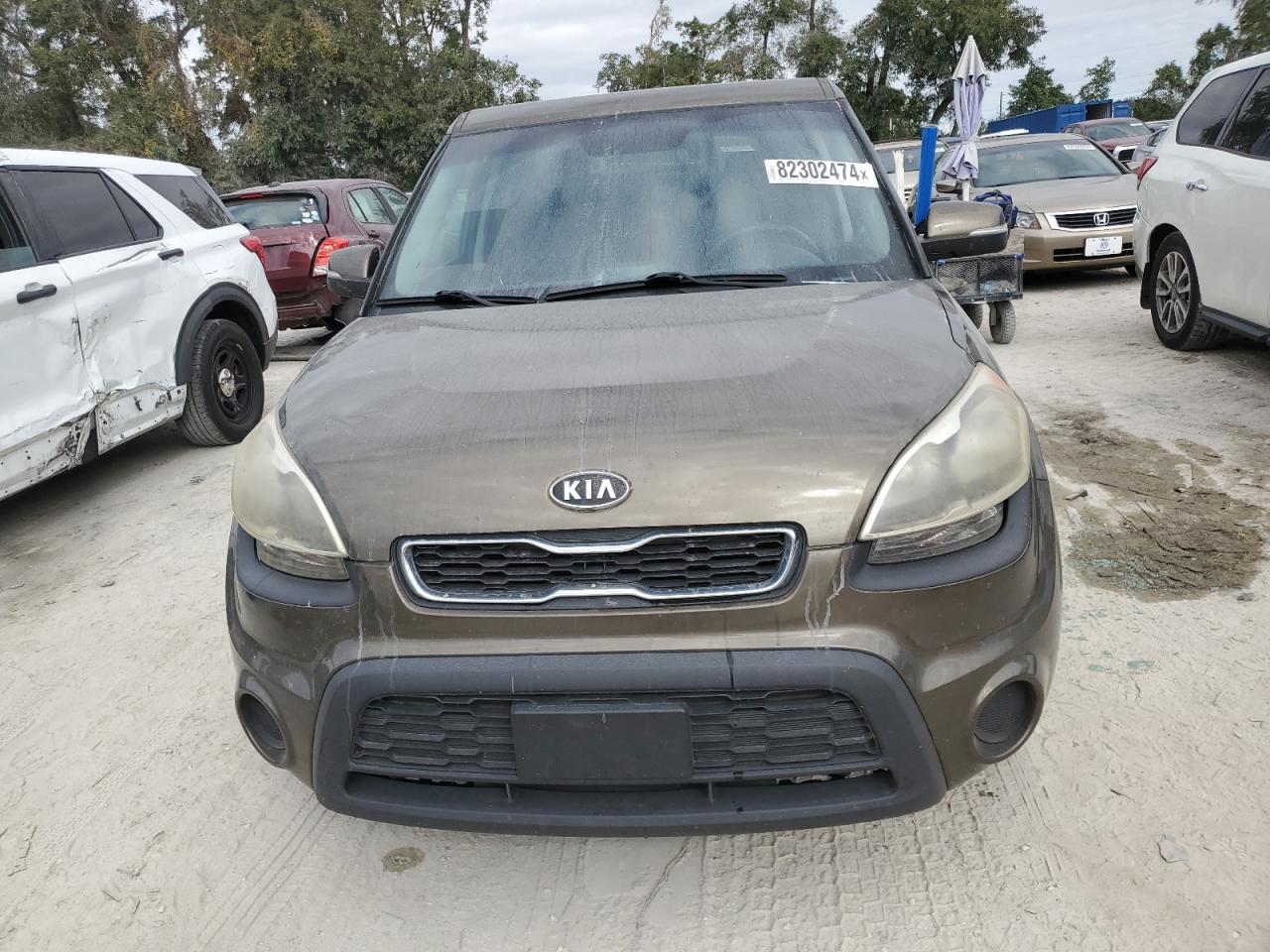 2012 KIA Soul VIN KNDJT2A62C7477454 Copart auction photo, rear end / side damage thumbnail 5