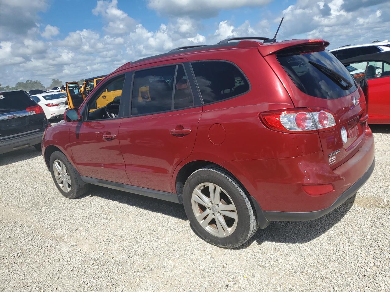 2011 Hyundai Santa Fe VIN 5XYZH4AG0BG043186 Copart auction photo, water/flood damage thumbnail 2