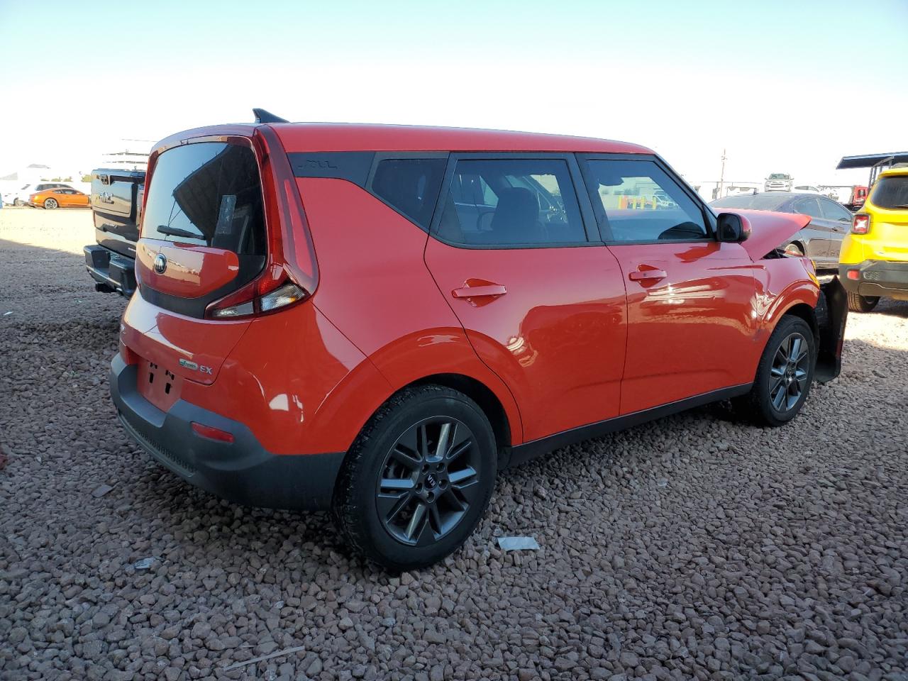 2020 KIA Soul VIN KNDJ33AU1L7065093 Copart auction photo, front end damage thumbnail 3