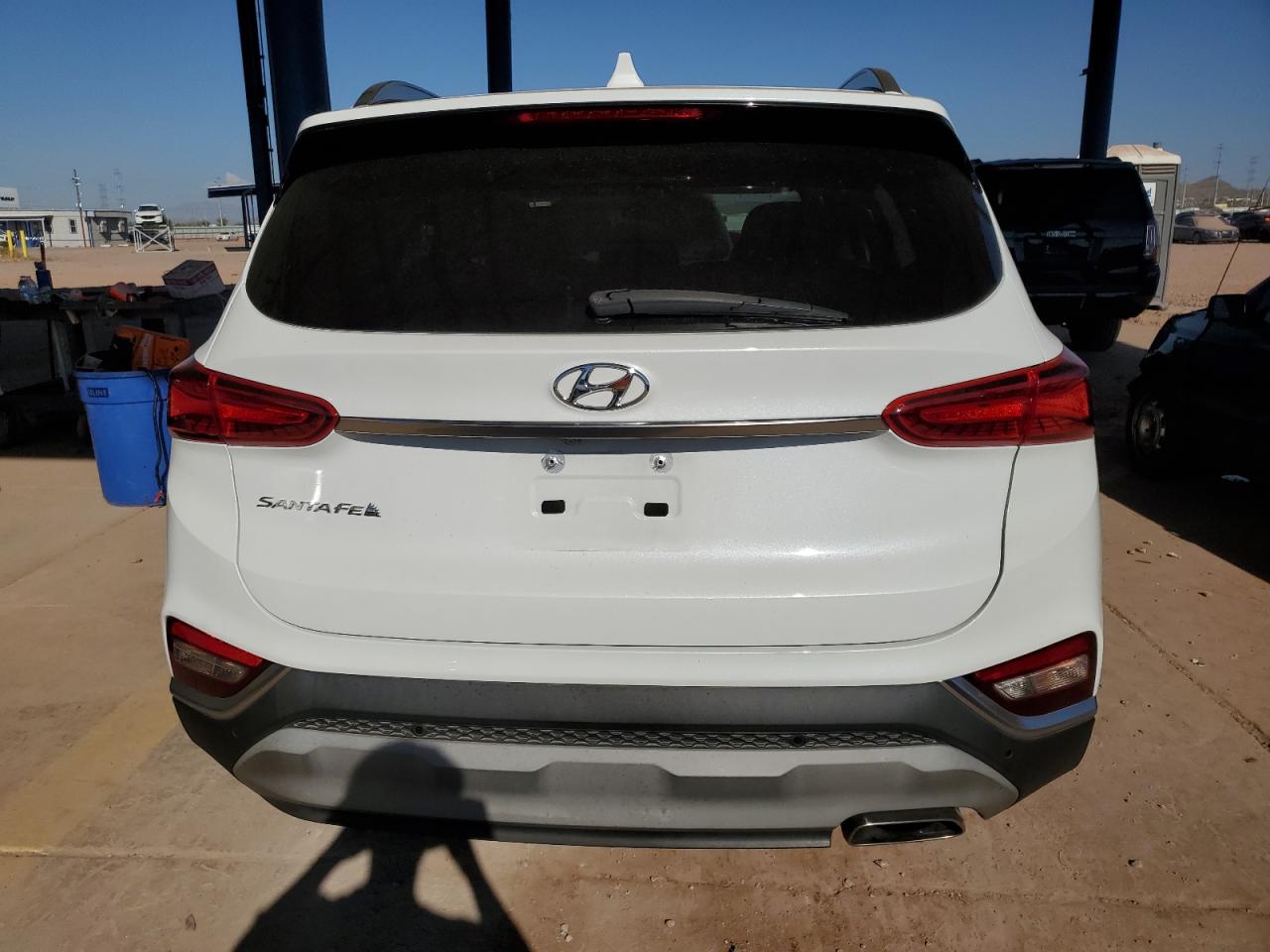 2019 Hyundai Santa Fe VIN 5NMS53AD2KH076478 Copart auction photo, side damage thumbnail 6