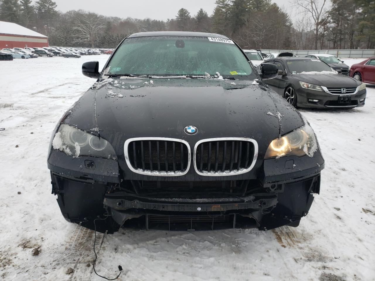 2014 BMW X6 VIN 5UXFG2C5XE0H10069 Copart auction photo, front end damage thumbnail 5