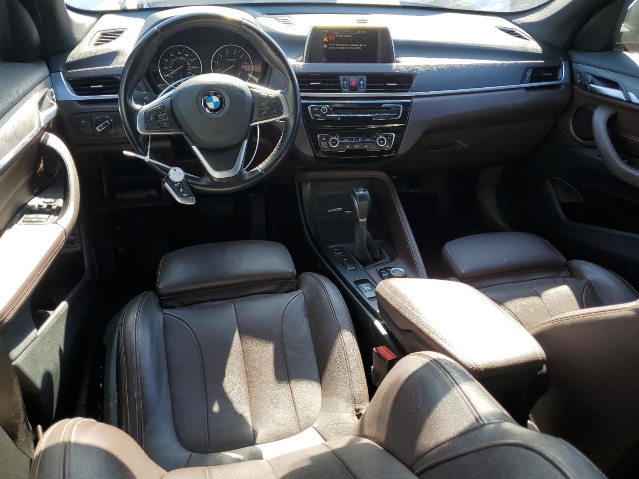 2017 BMW X1 VIN WBXHU7C38H5H37344 Copart auction photo, front end damage thumbnail 8