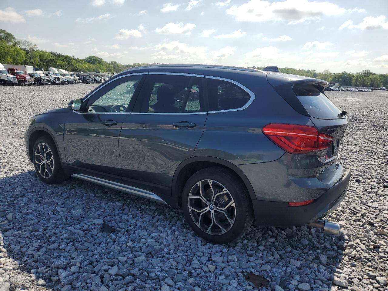 2022 BMW X1 VIN WBXJG7C00N5U61457 Copart auction photo, rear end damage thumbnail 2