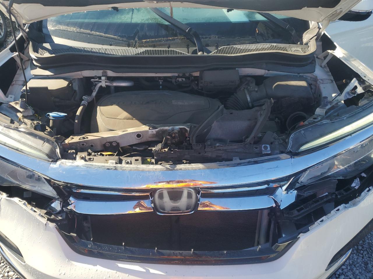 2019 Honda Pilot VIN 5FNYF5H65KB039145 Copart auction photo, front end damage thumbnail 12