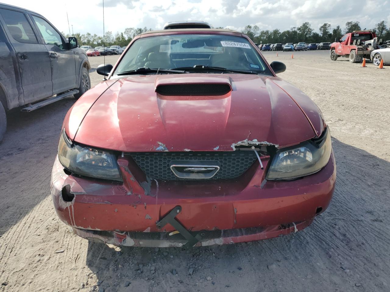 2003 Ford Mustang VIN 1FAFP45X43F308783 Copart auction photo, front end damage thumbnail 5