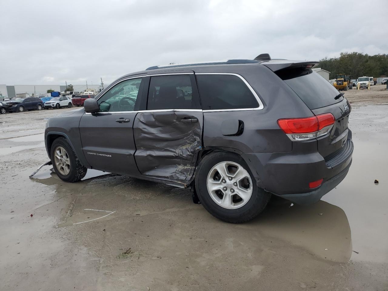 2016 Jeep Grand Cherokee VIN 1C4RJEAG5GC482504 Copart auction photo, side / rear end damage thumbnail 2