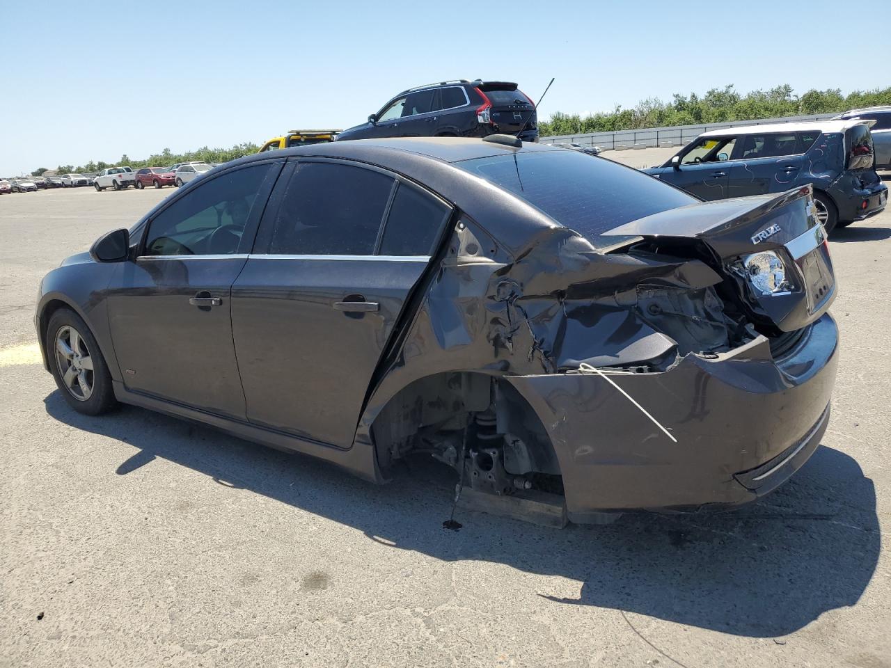 2016 Chevrolet Cruze VIN 1G1PE5SB0G7185575 Copart auction photo, rear end / undercarriage damage thumbnail 2