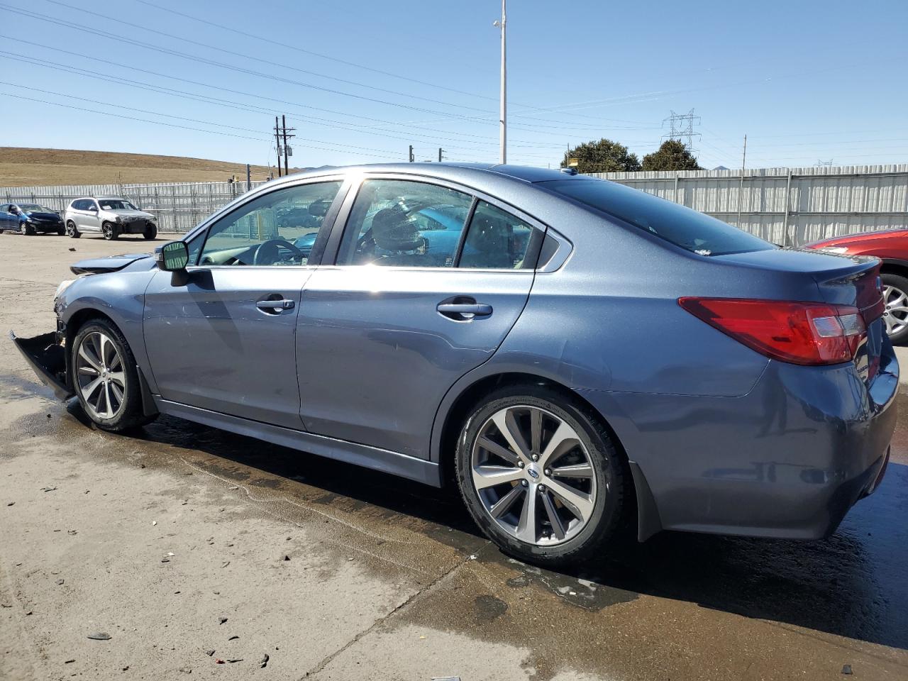 2015 Subaru Legacy VIN 4S3BNEL64F3015082 Copart auction photo, front end / rear end damage thumbnail 2