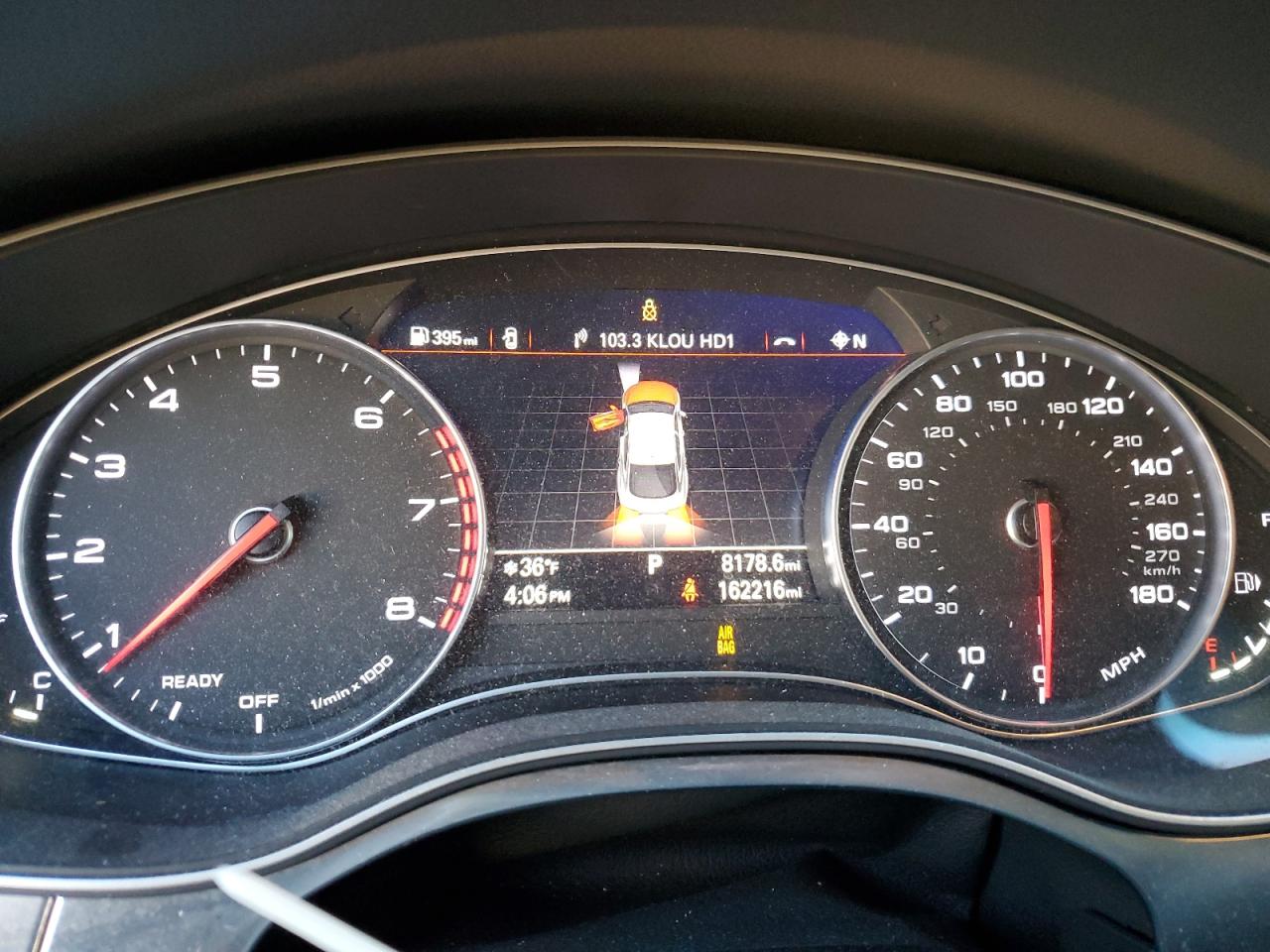 2016 Audi A7 VIN WAUWGAFC8GN073186 Copart auction photo, all over damage thumbnail 9