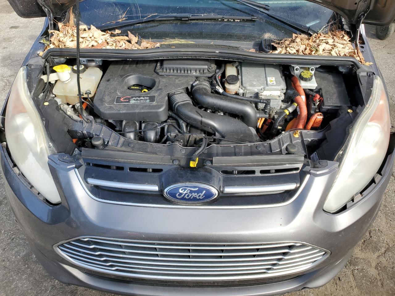 2013 Ford C-MAX VIN 1FADP5CU6DL510971 Copart auction photo, front end damage thumbnail 11