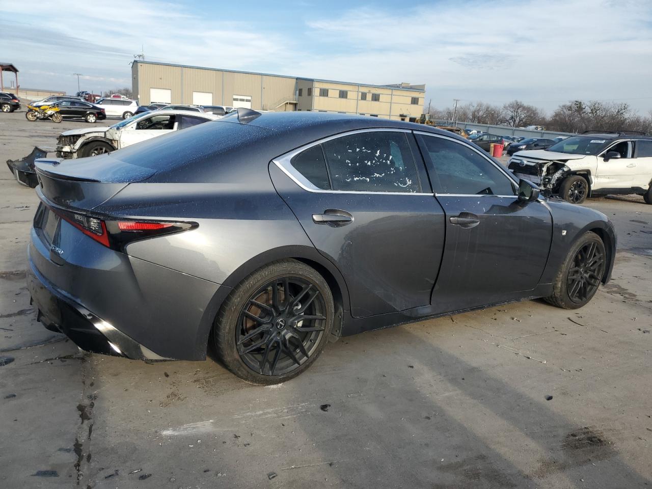 2023 Lexus IS VIN JTHGZ1B25P5070520 Copart auction photo, front end damage thumbnail 3