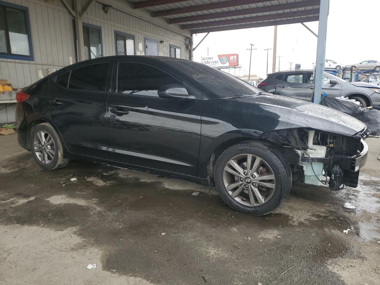 2017 Hyundai Elantra VIN 5NPD84LF3HH062430 Copart auction photo, front end damage thumbnail 4