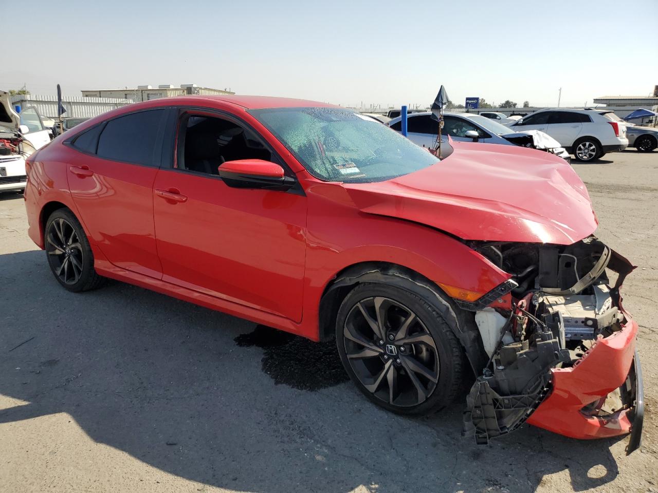 2019 Honda cbr VIN 2HGFC2F87KH541332 Copart auction photo, front end damage thumbnail 4