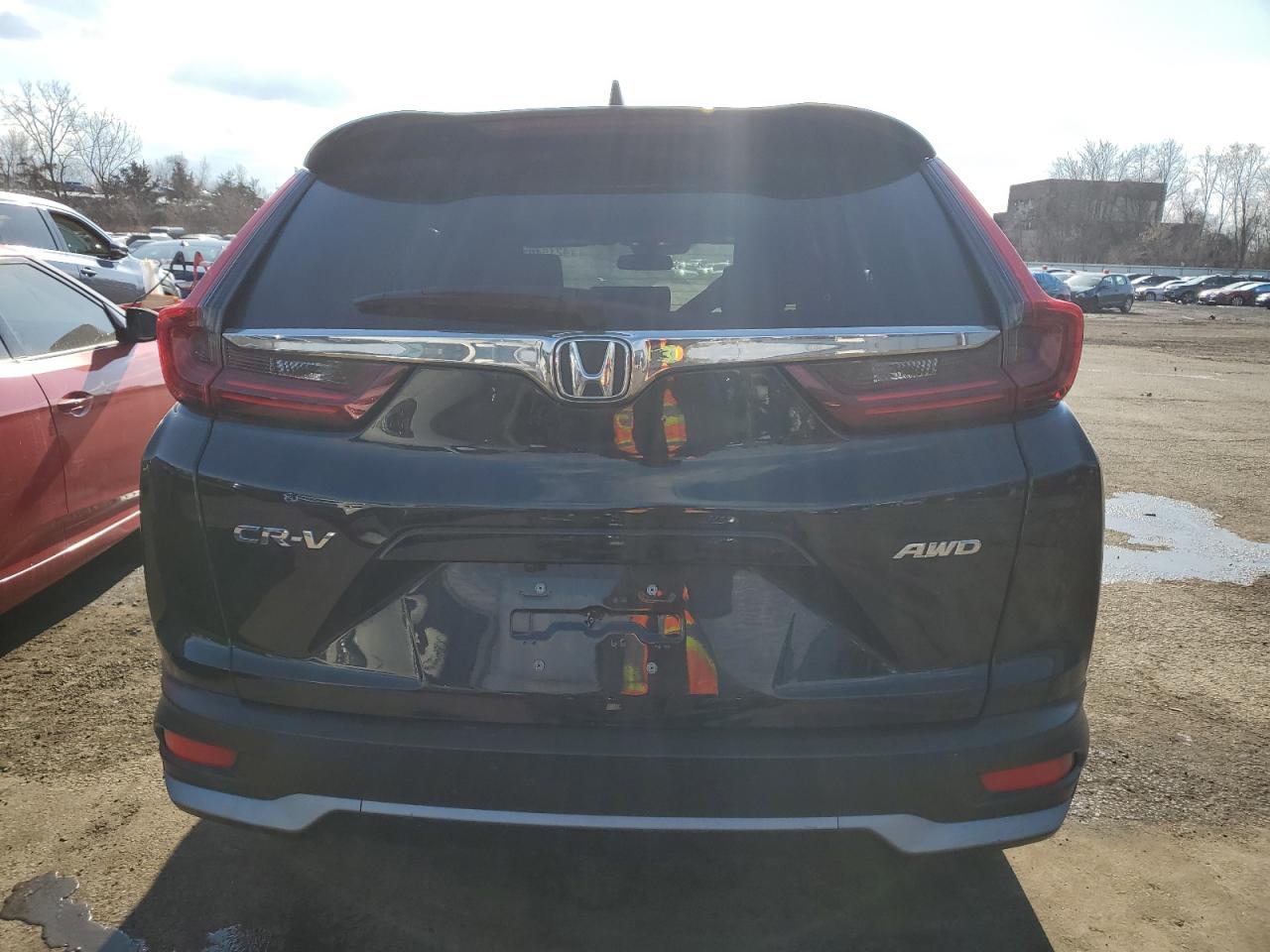 2021 Honda CR-V VIN 2HKRW2H51MH639093 Copart auction photo, front end / undercarriage damage thumbnail 6