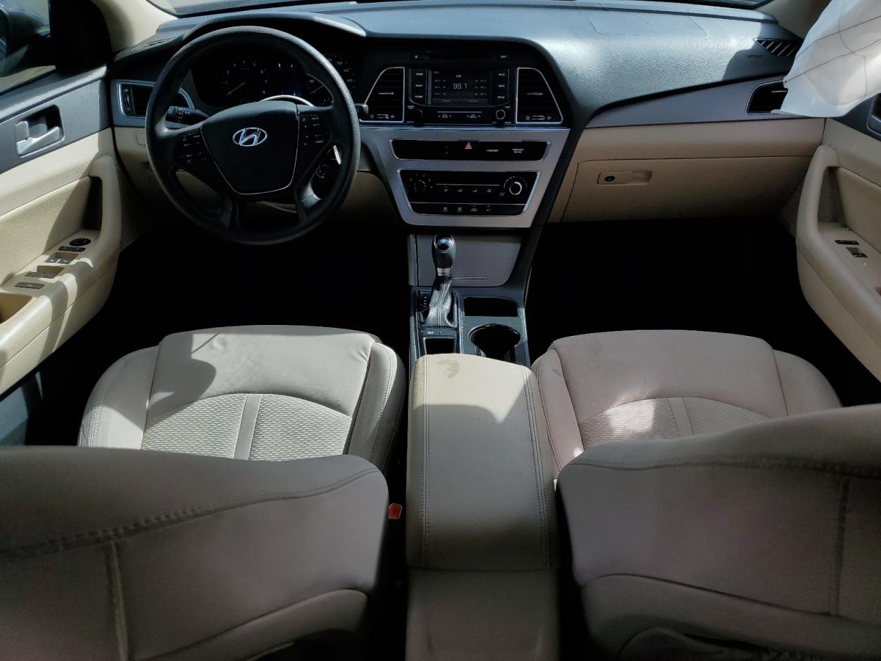 2015 Hyundai Sonata VIN 5NPE24AF2FH205468 Copart auction photo, side damage thumbnail 8