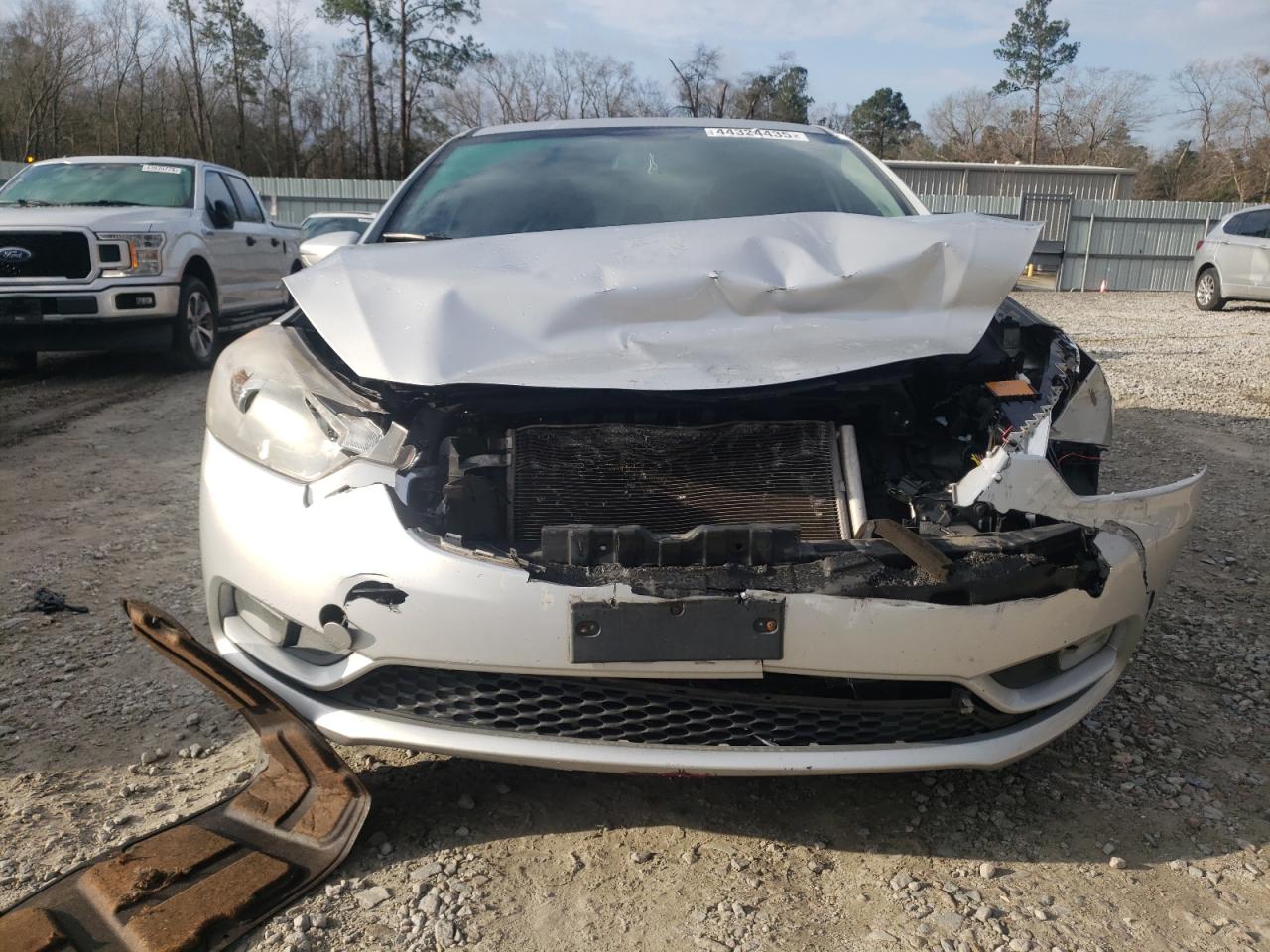 2014 KIA Forte VIN KNAFX4A81E5164656 Copart auction photo, front end damage thumbnail 5