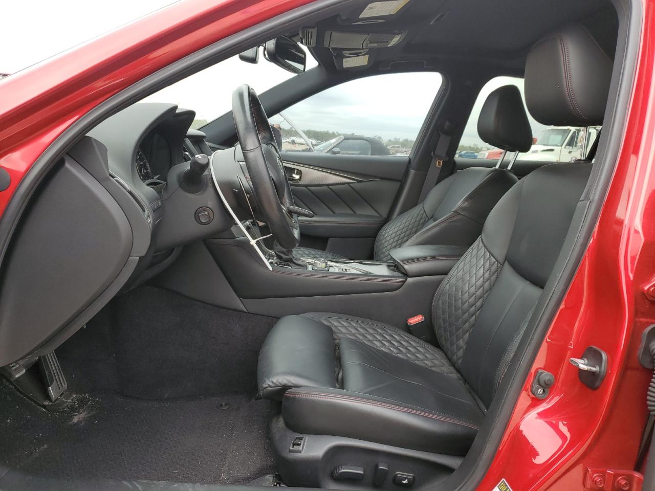2020 Infiniti Q50 VIN JN1FV7AP4LM630619 Copart auction photo, front end / minor dent/scratches damage thumbnail 7