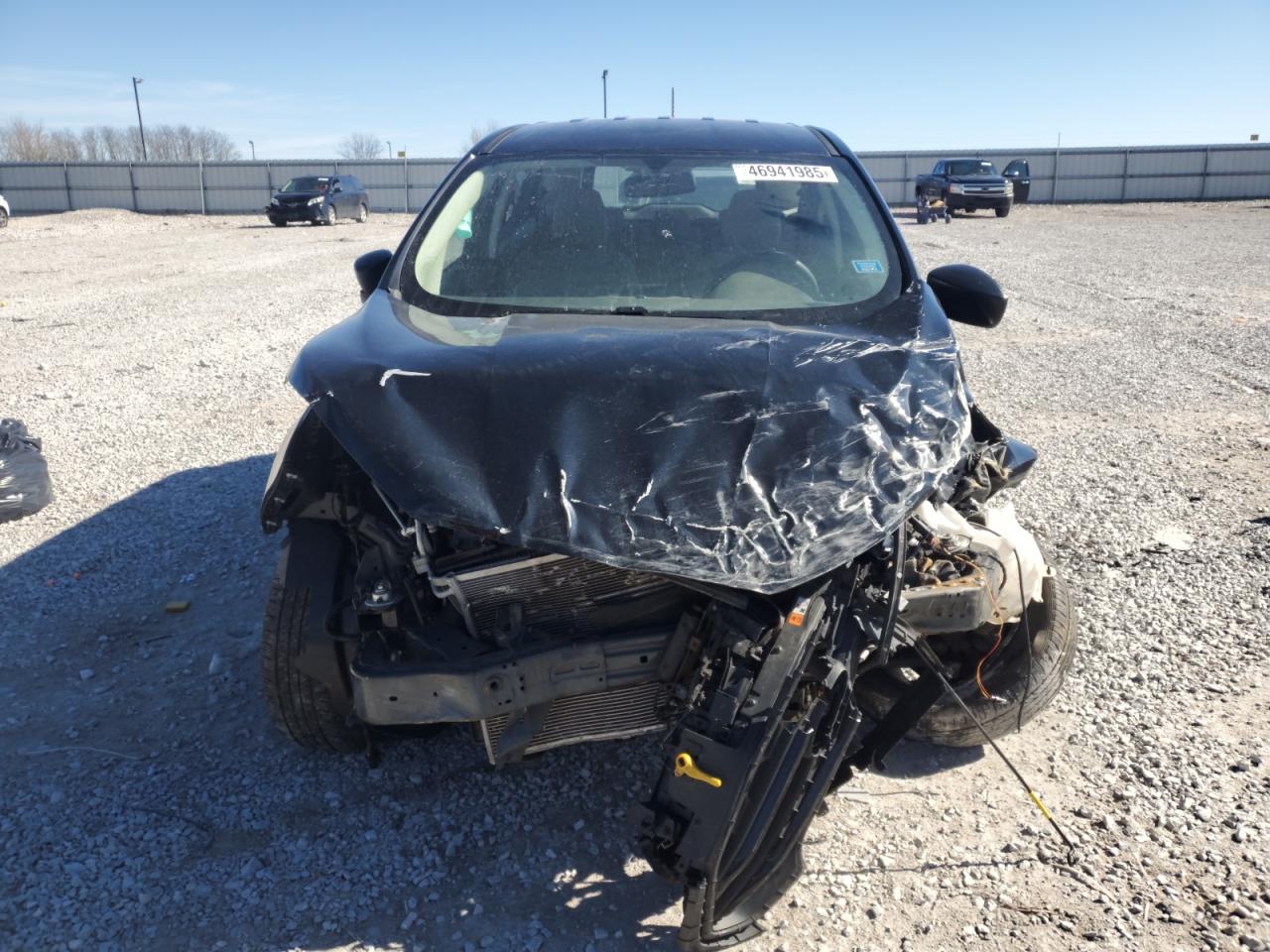 2021 Ford EcoSport VIN MAJ6S3FLXMC454421 Copart auction photo, front end / side damage thumbnail 5
