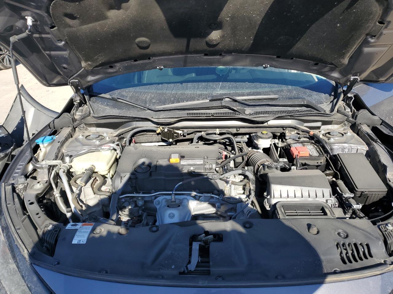 2020 Honda Civic VIN 2HGFC2F80LH553517 Copart auction photo, rear end / side damage thumbnail 11