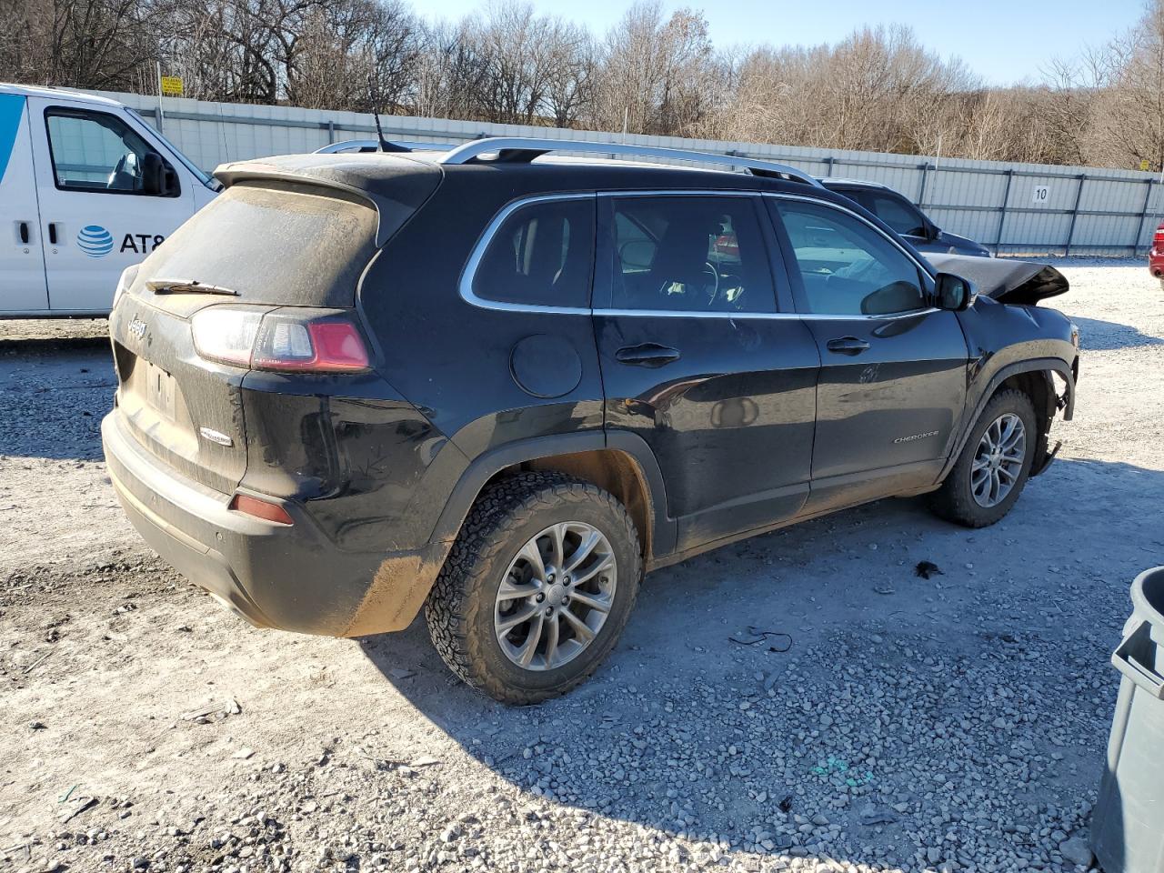 2021 Jeep Grand Cherokee VIN 1C4PJMMX8MD148289 Copart auction photo, front end / side damage thumbnail 3
